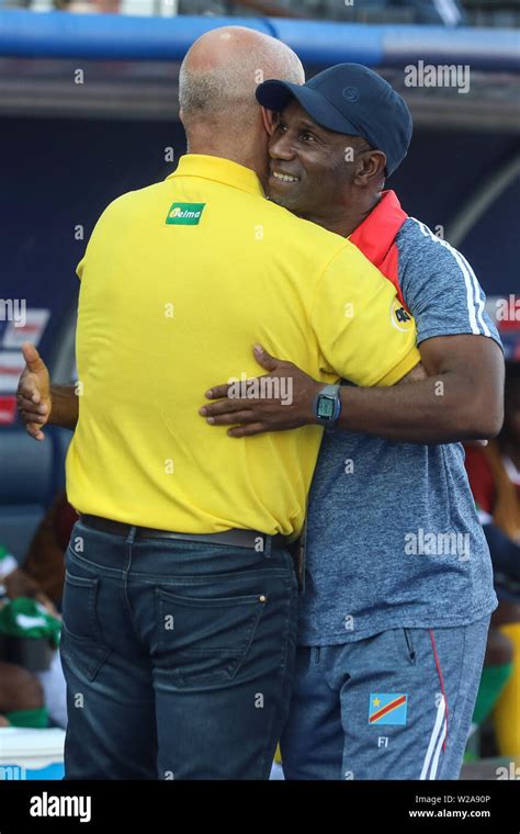 Alexandria Egypt 07th July 2019 DR Congo S National Team Coach