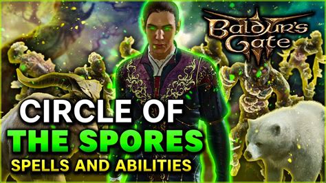 Baldur S Gate Circle Of The Spores Druid All Spells And Abilities