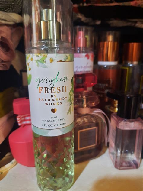 Bbw Gingham Fresh Beauty Personal Care Fragrance Deodorants On Carousell