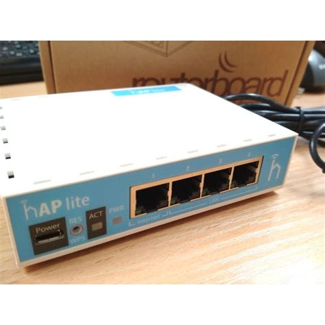 Wifi роутер mikrotik hap