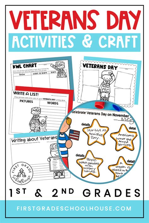 Veterans Day Activities for Kids: Easy & Useful Ideas - First Grade ...