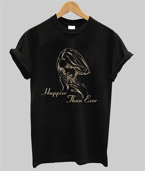 Billie Eilish Happier Than Ever Tshirt