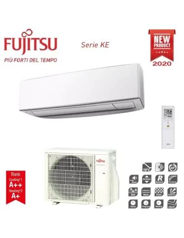 Acquista Climatizzatore Condizionatore Fujitsu Inverter Serie Ke