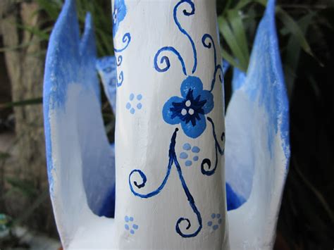 Поделки для сада: «Фарфоровый» Лебедь. Обсуждение на LiveInternet ...