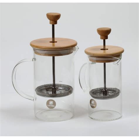 Jual Coffee And Tea Maker French Press Latina Bamboo Coffee Beaker