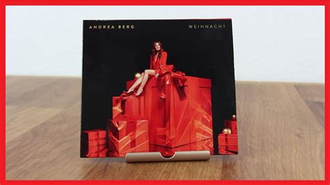 Andrea Berg Weihnacht CD Unboxing YouTube