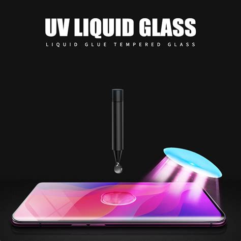 ฟิล์มกระจกนิรภัยกันรอยหน้าจอ ทรงโค้ง ป้องกันแสง Uv สําหรับ Vivo V29 V27