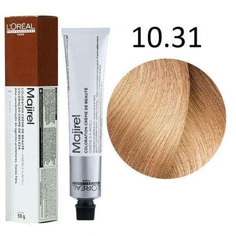 L'Oreal Professionnel Majirel Стойкая крем-краска для волос 10.31 очень ...