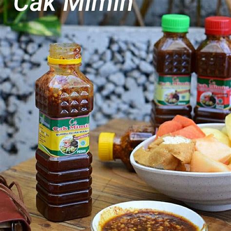 Promo Bumbu Rujak Cak Mimin Asli Jawa Timur Bumbu Rujak Botolan