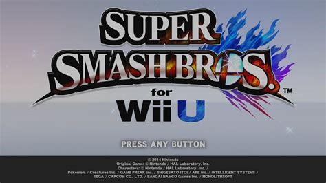 Super Smash Bros Wii U Intro Video YouTube