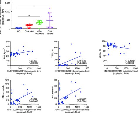 Plasma Exosomal Enst Expression In Osa Patients With