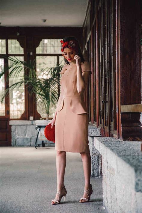 Look invitada de mañana classic nude Invitada Perfecta