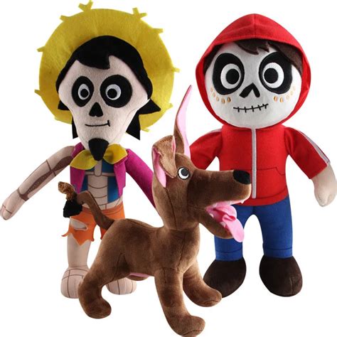 Movie COCO Plush Toys 30cm Miguel Hector Dante Dog Death Pepita Stuffed ...