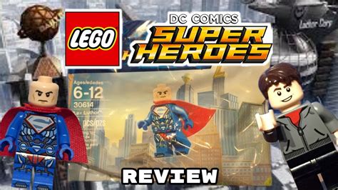 Lego Dc Super Heroes 30614 Lex Luthor Polybag Review YouTube