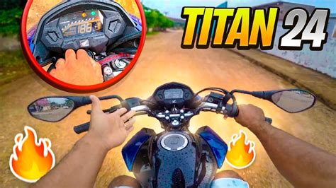 MOTOVLOG DE TITAN 2024 0 KM YouTube