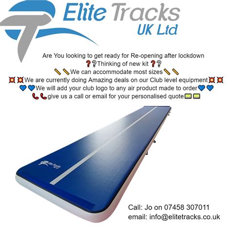 Club Air Track Offers Elite Track Ltd United Kingdom