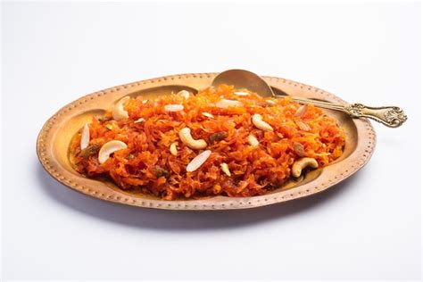 Premium Photo Gajar Halwa Also Known As Gajorer Halua Gajrela