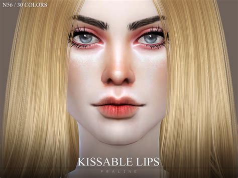 The Sims Resource Kissable Lips N