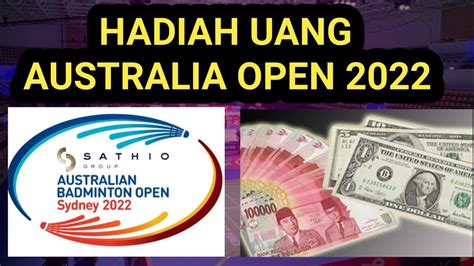 Rincian Hadiah Uang Australia Open Jorji Wakil Indonesia