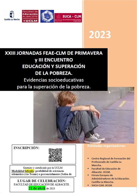 XXIII JORNADAS FEAE CLM DE PRIMAVERA y III ENCUENTRO EDUCACIÓN Y