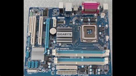 Материнская плата GIGABYTE GA-G41M-Combo - YouTube