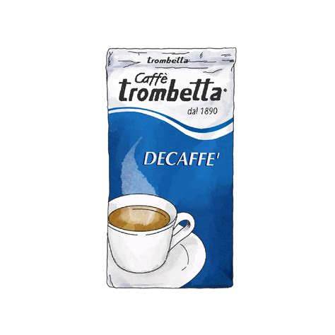 Decaffe Ground Coffee Caffé Trombetta Caffe Trombetta