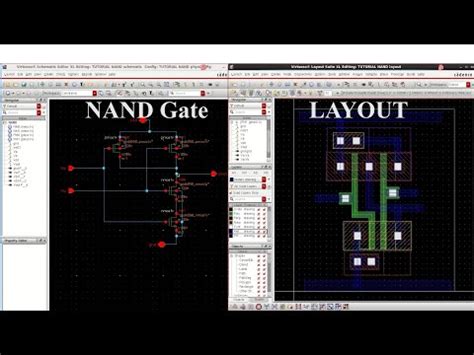 Nand Gate Layout Cadence