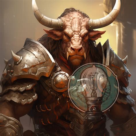 50 D&D Character Portraits Minotaurs Larry Elmore Style Dnd Dungeons ...