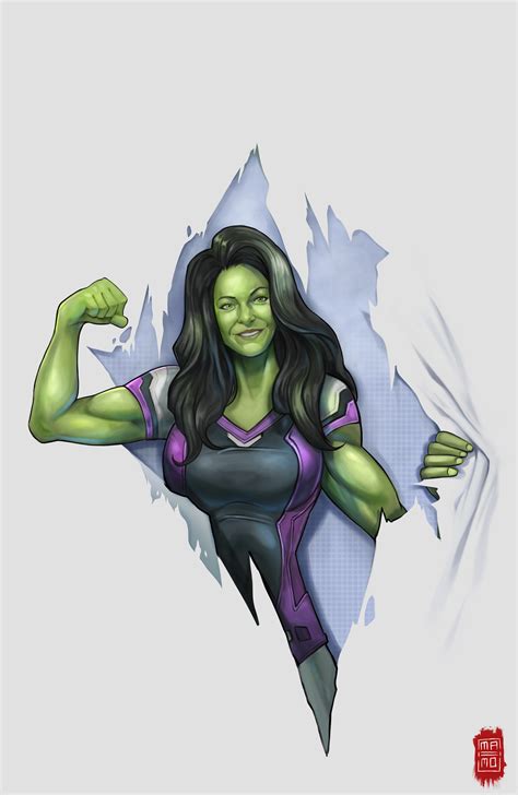 Artstation She Hulk