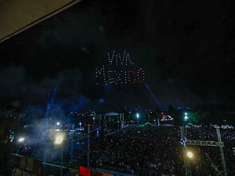 Viva Sinaloa Así fue el magnífico show de drones en el Grito de