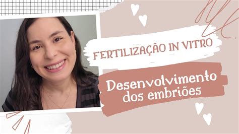 Desenvolvimento Dos Embri Es Fertiliza O In Vitro Fiv Di Rio De