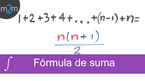 Descubre La F Rmula Perfecta Suma De N Meros Naturales En Aritm Tica Cfn