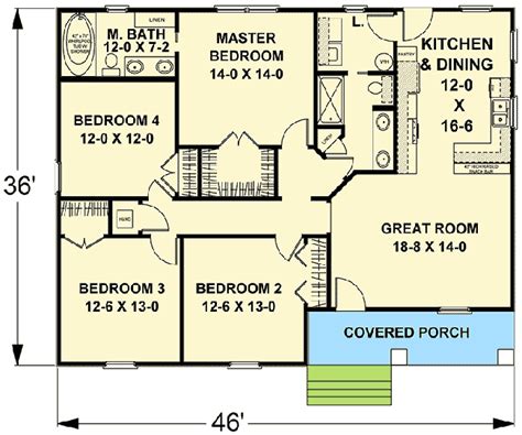 Big Family Style On a Small Budget - 2585DH | Architectural Designs ...