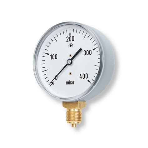 Gas Guage Capsule Pressure Gauges Bottom Connection Gas Specific