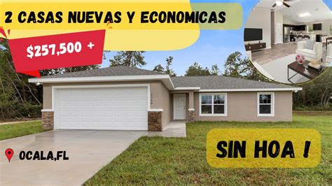 Dos Casas Nuevas Hermosas En Ocala De Habitaciones Y Ba Os Youtube