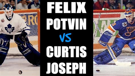 Felix Potvin Vs Curtis Joseph Nhl Playoffs Youtube