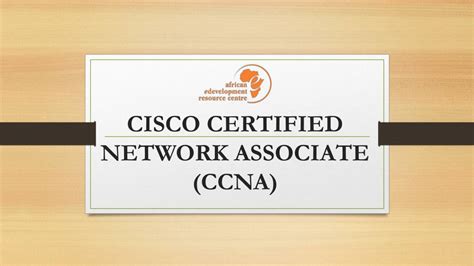 PPT CISCO CERTIFIED NETWORK ASSOCIATE CCNA PowerPoint Presentation