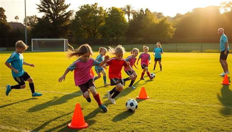 Beginner Soccer Drills for Kids