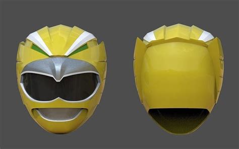 Power Ranger Wild Force-Gao Ranger Yellow Helmet 3D model 3D printable ...