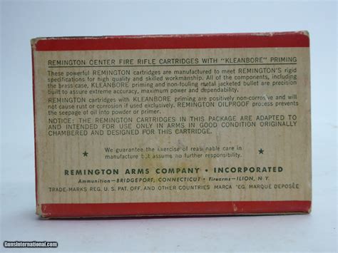 Remington Kleanbore 30 06 Springfield Hi Speed Bronze Point Empty Box