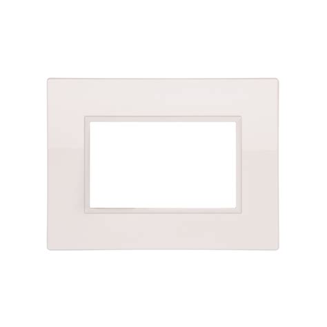 Plaqueta M Dulos Blanco Serie Duomo Flat Conatel Electricidad