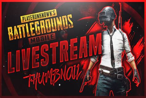 Pubg Live Stream Thumbnail Youtube Design Thumbnail Design Book