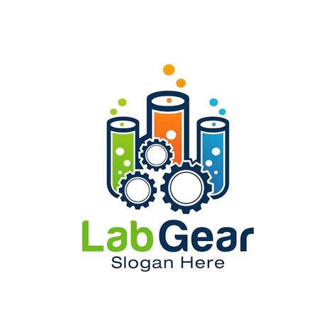 Designvorlage F R Das Gear Lab Logo Premium Vektor