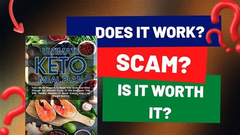 🚨 Does The Ultimate Keto Meal Plan Work Is The Ultimate Keto Meal Plan A Scam Where To Buy