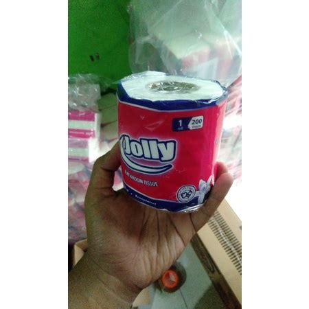 Jual Tisu Jolly Roll Core Gulung Bathroom Tissue Toilet 200 Sheets 1