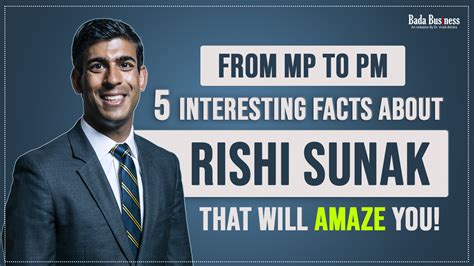 From Mp To Pm 5 Interesting Facts About Uk’s New Pm Rishi Sunak That Will Amaze You