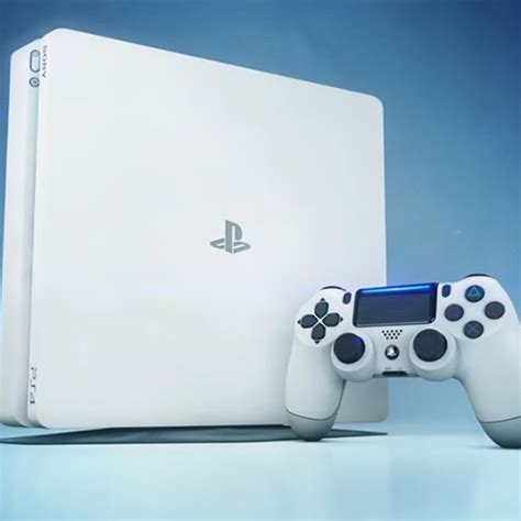 PlayStation PS4 Slim Console 1TB Glacier White Refurbished – Onecheq