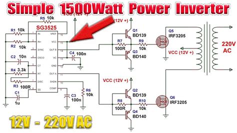 Understanding The Single Phase Inverter Circuit Diagram A Comprehensive Guide