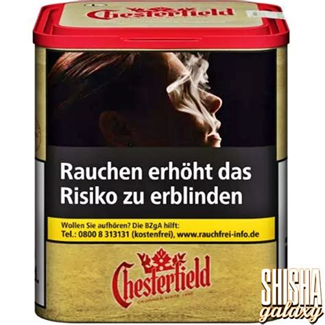 Chesterfield Unplugged Red Feinschnitttabak Dose G