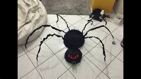 Tutorial Aranha Gigante De Halloween Giant Spider Tutorial Youtube